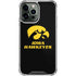 University of Iowa Hawkeyes iPhone 13 Pro Max Clear Case